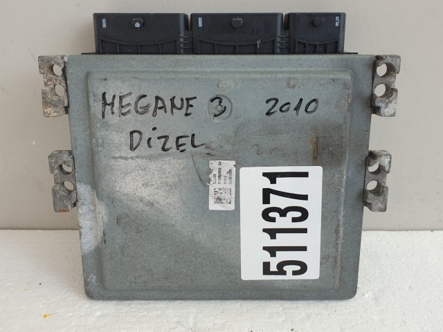 511371 Renault Megane 3, Motorvezérlő, 237100777R, S180067109A, Continental.