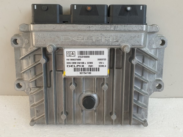 511375 Peugeot 508, Motorvezérlő, 28303723, 9666375980, Delphi.
