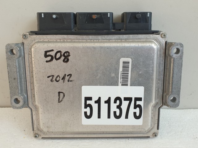 511375 Peugeot 508, Motorvezérlő, 28303723, 9666375980, Delphi.