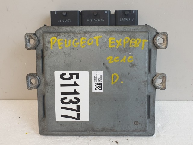 511377 Peugeot Expert, Motorvezérlő, SW9665100380, 5WS40615C-T, Continental.