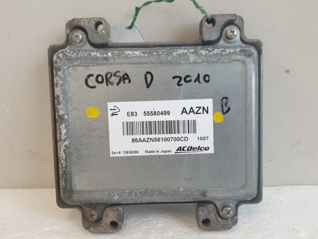 511381 Opel Corsa D, Motorvezérlő, Ecu, 55580499, ACDelco, 