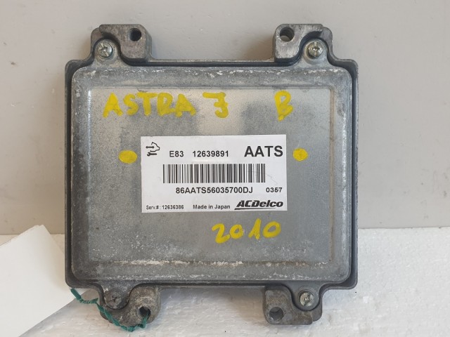 511383 Opel Astra J, Motorvezérlő, Ecu, 12636386, 12639891, ACDelco.