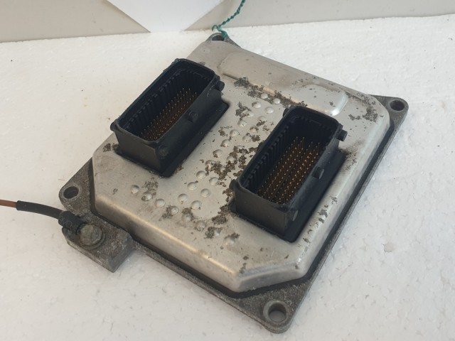 511384 Opel Zafira B, Motorvezérlő, Ecu, 55571558, 5WK9464, Siemens.