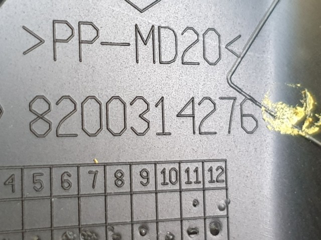 511420 Renault Modus, Külső Biztosítéktábla Doboz, 8200587123, 