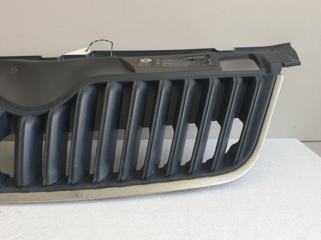 511423 Skoda Fabia 2, 2012, Hűtőrács, Hűtőmaszk, 5J0853668C.