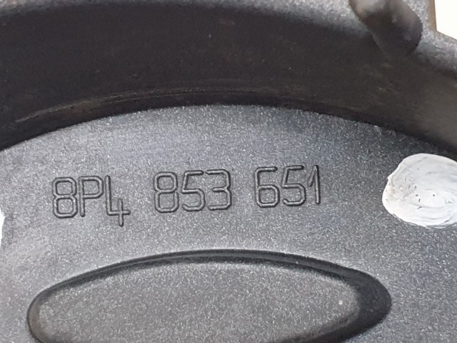 511430 Audi A3, 2006, Hűtőrács, 8P0853651, Díszrács, Hűtőmaszk.