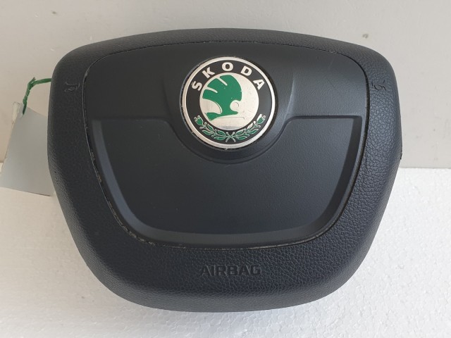 511222 Skoda Fabia 2, 2012, Kormánylégzsák, Légzsák, 1 Csati.