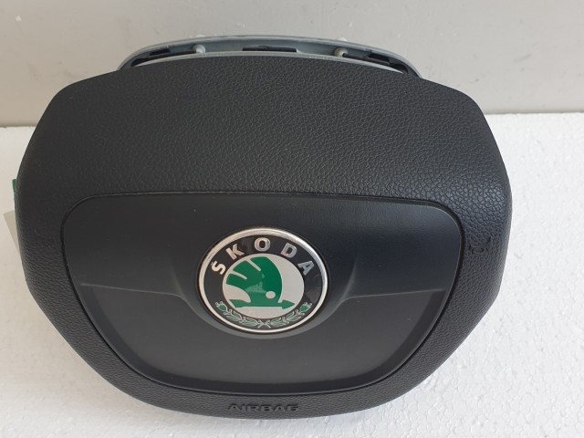 511224 Skoda Fabia 2, 2011, Kormánylégzsák, Légzsák, 1 Csati.