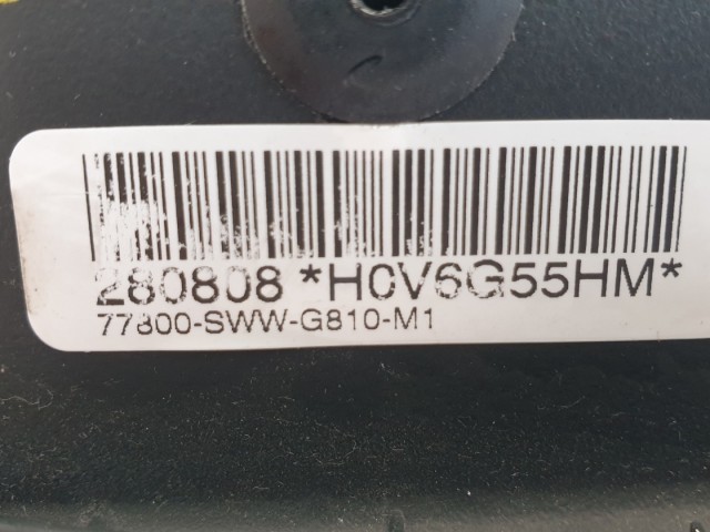 511275 Honda CR V, 2009, Kormánylégzsák, Légzsák, 3 Águ, 2 Csati.