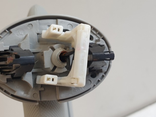 511505 Toyota Auris 2008, Jobb Oldali Napellenző, Tükörrel Szerelt