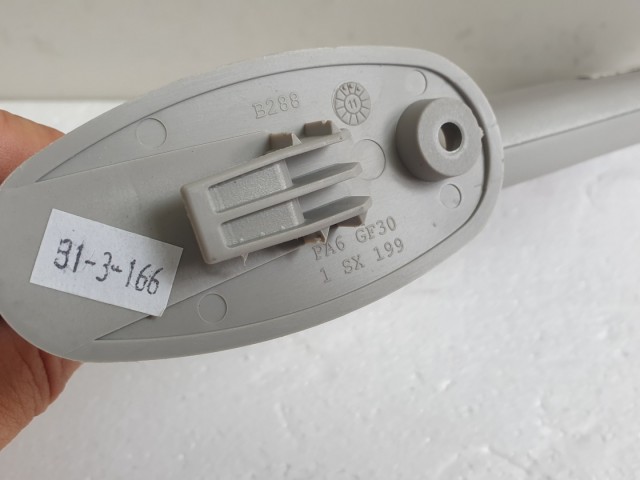 511514 Fiat Grande Punto, Bal Napellenző. Tükörrel Szerelt.