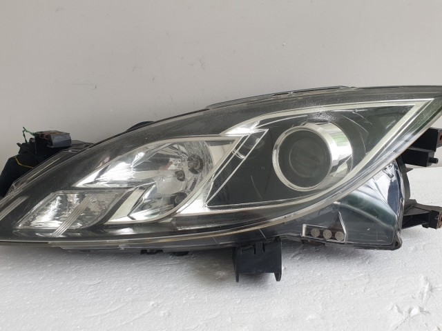 511641 Mazda 6, 2010, Bal Projektoros Lámpa Fényszóró, GS8S-51040.