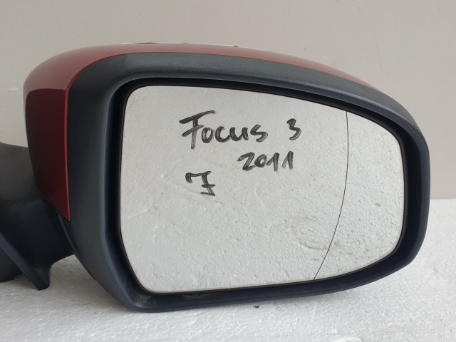 512003 Ford Focus 3, 2012, Jobb Visszapillantó Tükör, 6 Vezeték, E9024550, Indexes 