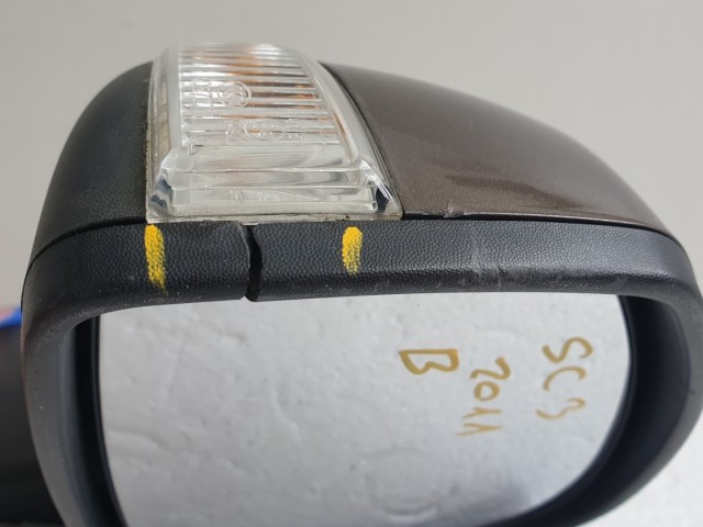 512006 Renault Scenic 3, 2011, Bal Visszapillantó Tükör, 10 Vezeték Indexes