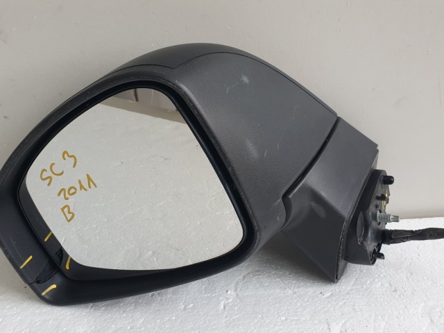 512006 Renault Scenic 3, 2011, Bal Visszapillantó Tükör, 10 Vezeték Indexes
