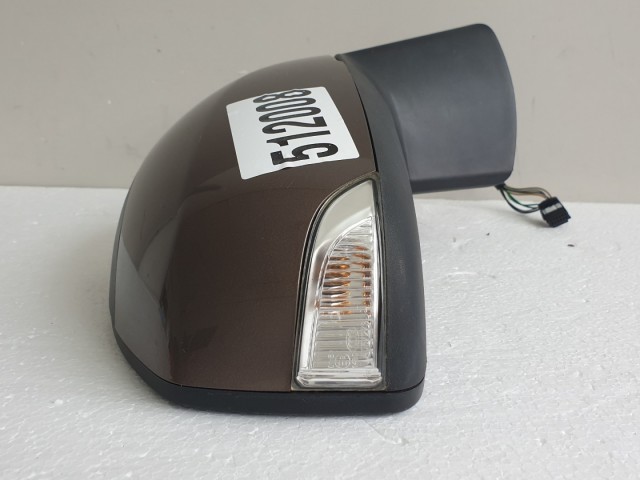 512008 Renault Scenic 3, 2011, Jobb Visszapillantó Tükör, 8 Vezeték, Indexes