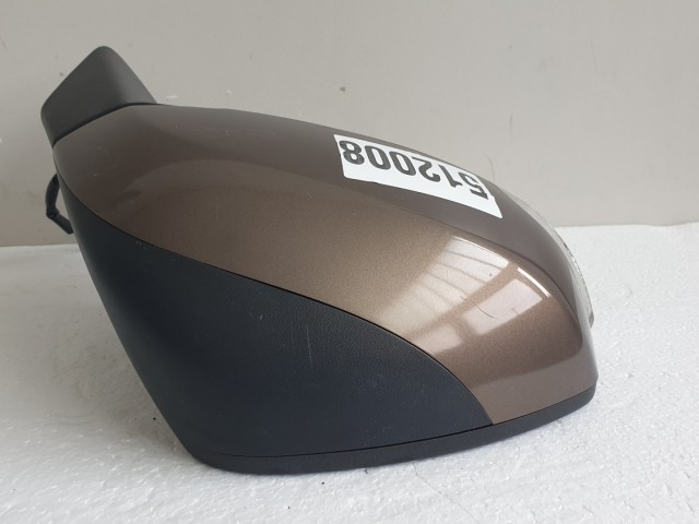 512008 Renault Scenic 3, 2011, Jobb Visszapillantó Tükör, 8 Vezeték, Indexes