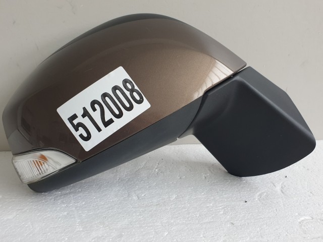 512008 Renault Scenic 3, 2011, Jobb Visszapillantó Tükör, 8 Vezeték, Indexes