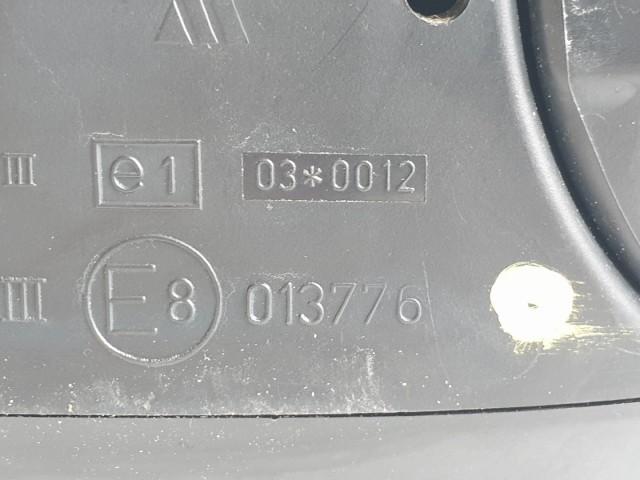 512013 Suzuki Swift 2005, Jobb Visszapillantó Tükör, 5 Vezeték, E8013776.