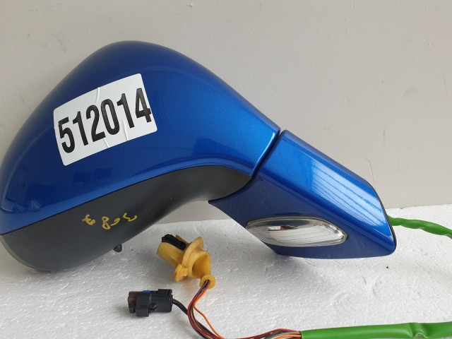 512014 Peugeot 308, 2009, Jobb Visszapillantó Tükör, 8 Vezeték, 0208094