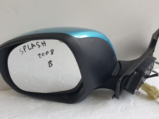 512015 Suzuki Splash 2009, Bal visszapillantó Tükör, 5 Vezeték, E8024541.