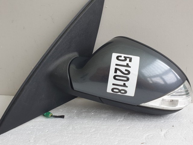 512018 Smart Forfour 2005, Bal Visszapillantó Tükör, 014260. Manuális