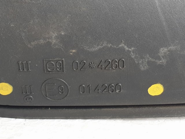 512018 Smart Forfour 2005, Bal Visszapillantó Tükör, 014260. Manuális