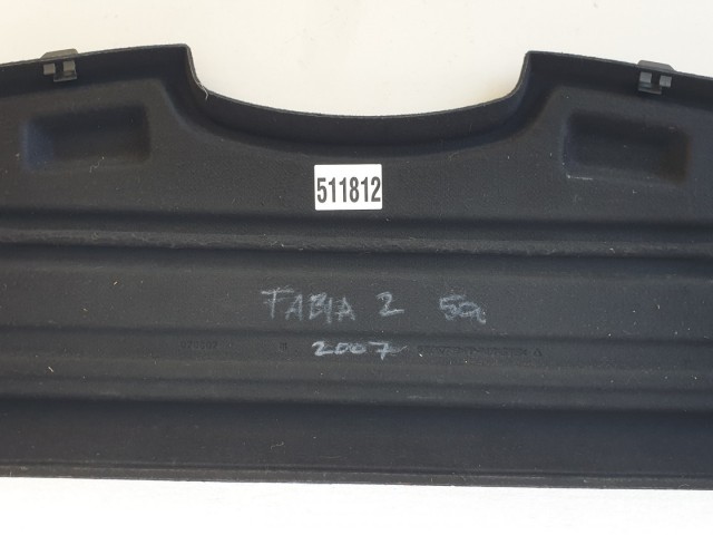 511812 Skoda Fabia 2, 2008, Kalaptartó, 5 Ajtóshoz.