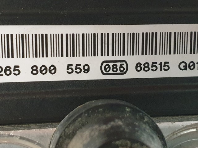 511547 Renault Clio 3, 2008, ABS Kocka, 0265231804. 0265800559.