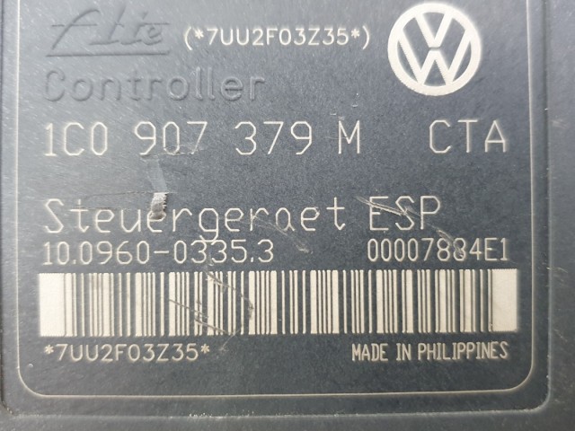511553 VW Beetle 2002, ABS Kocka, 1J0614517J.