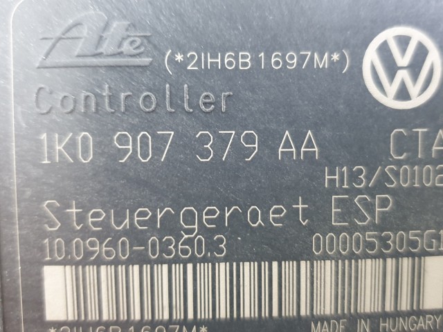 511558 VW Golf 5, 2006, ABS Kocka, 1K0614517T.