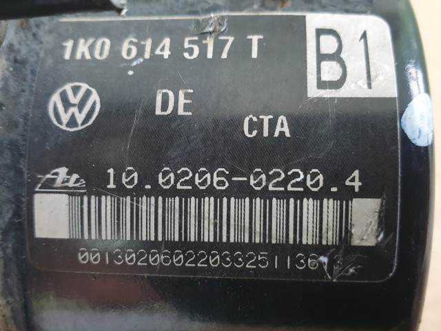 511558 VW Golf 5, 2006, ABS Kocka, 1K0614517T.