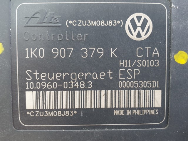 511563 VW Golf 5, 2005, ABS Kocka, 1K0614517H.