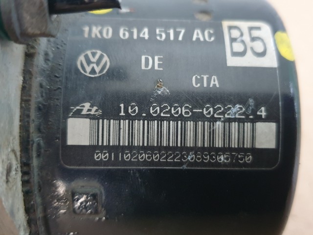 511566 VW Golf 5, 2009, ABS Kocka, 1K0614517AC.