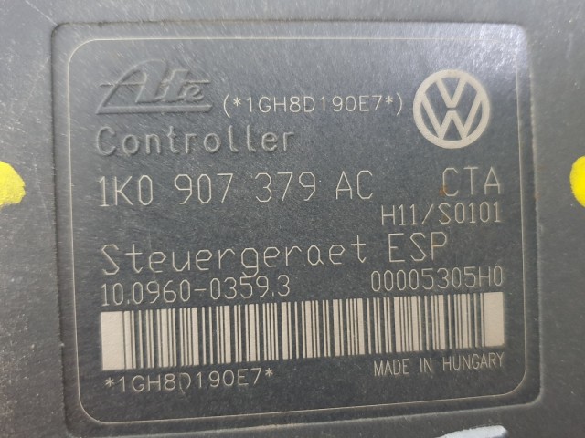 511567 VW Golf Plus, 2008, ABS Kocka, 1K0614518.