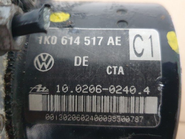 511573 VW Golf 5, 2007, ABS Kocka, 1K0614517AE.