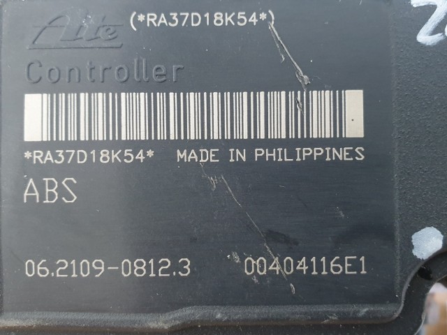 511589 Suzuki Swift, 2007, ABS Kocka, 62J1BE2WD.