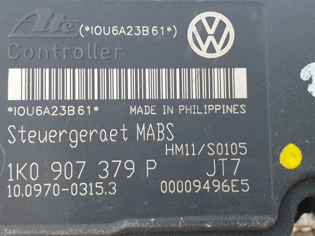 511594 Skoda Octavia 2, 2006,  ABS Kocka, 1K0614117H.