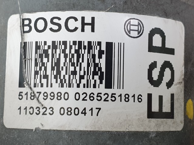 511598 Alfa Romeo Mito, 2011, ABS Kocka, 51879980.