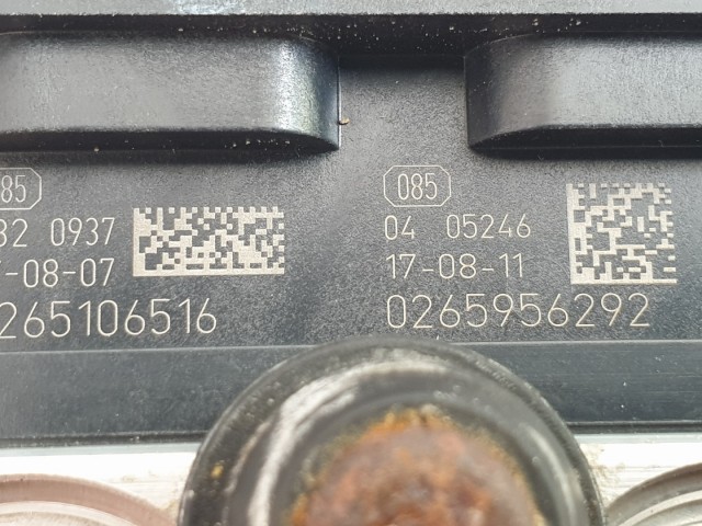 511605 Opel Corsa E, 2017, ABS Kocka, 39084530, 0265956292.