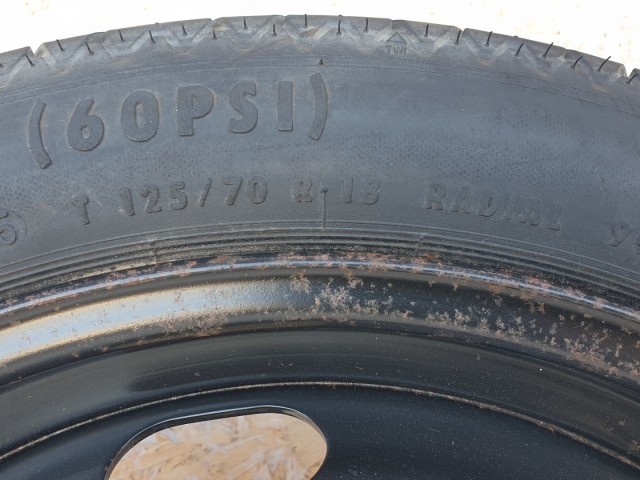 511674 Audi A4, 2008, Pótkerék, Mankókerék, 5X112X18