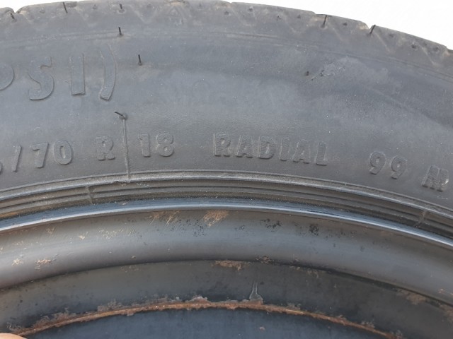 511677 Audi A4, 2007, Pótkerék, Mankókerék, 5X112X18