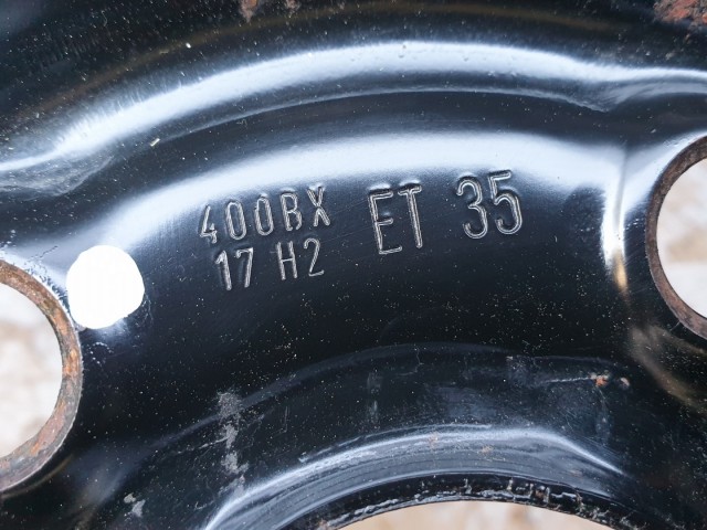 511683 Audi A4, 2006, Pótkerék, Mankókerék. 5X112X17, Agy: 57,1.