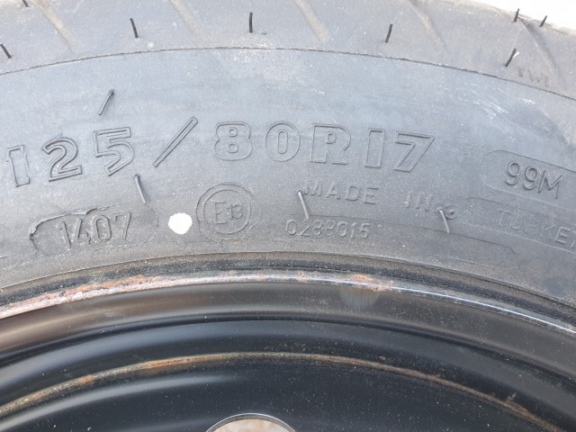 511683 Audi A4, 2006, Pótkerék, Mankókerék. 5X112X17, Agy: 57,1.