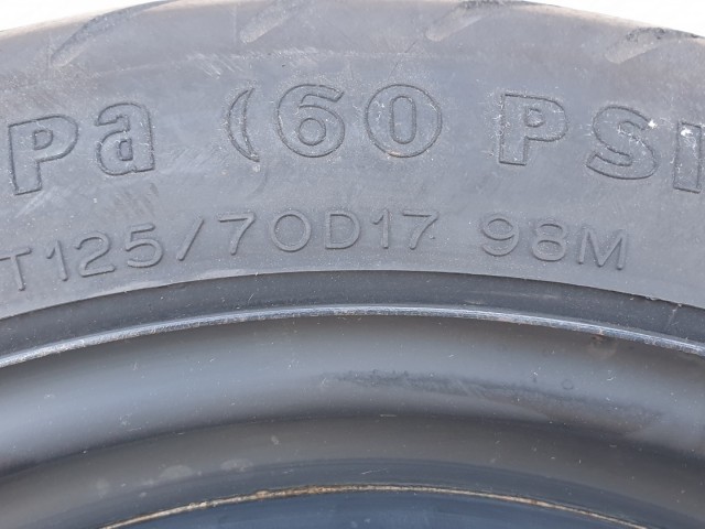 511685 Toyota Auris 2008, Pótkerék, Mankókerék, 5X114.3X17, Agy: 60,1.