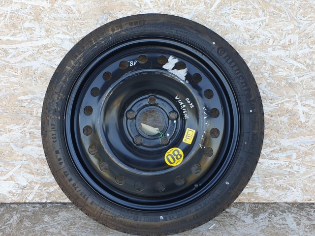 511689 Opel Insignia 2010, Pótkerék, Mankókerék, 5X120X17, Agy: 67,1.