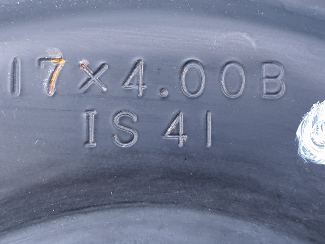 511690 Opel Insignia 2009, Pótkerék, Mankókerék, 5X120X17,  Agy: 67,1.