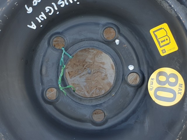 511690 Opel Insignia 2009, Pótkerék, Mankókerék, 5X120X17,  Agy: 67,1.
