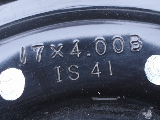 511691 Opel Insignia 2009, Pótkerék, Mankókerék, 5X120X17, Agy: 67,1.