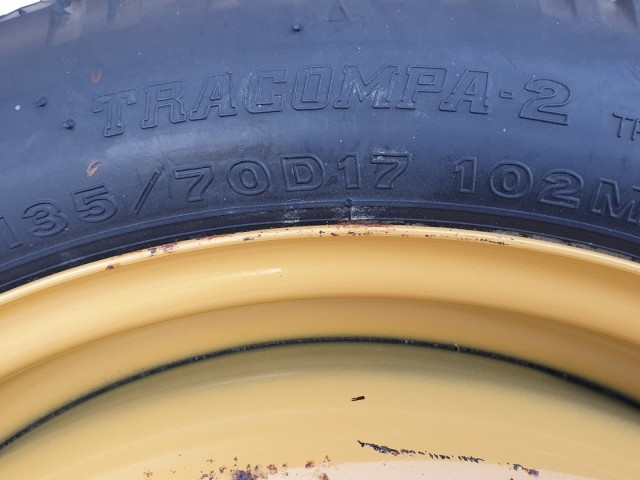 511693 Subaru Imreza 2005, Pótkerék, Mankókerék, 5X100X17,  Agy: 56,1.